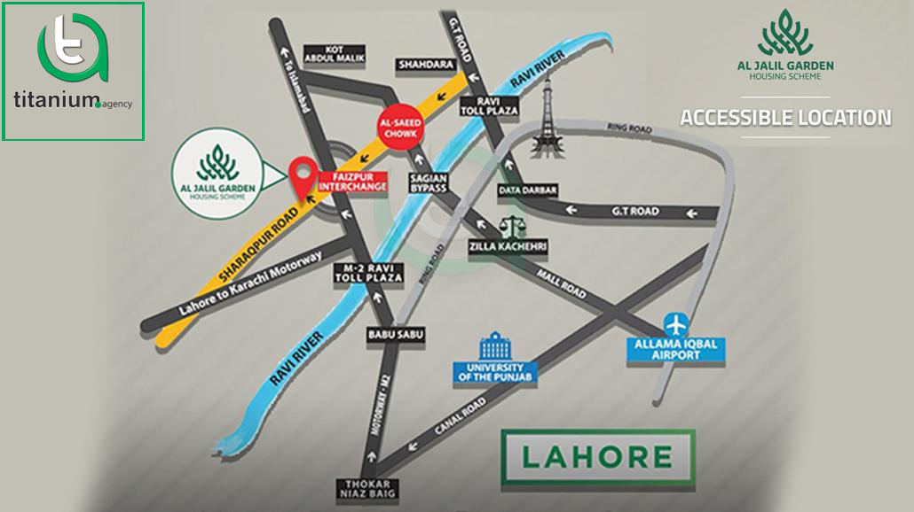 AlJalil Garden Housing Scheme Lahore Project Details Titanium Agency