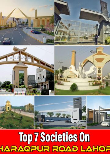 Top Housing Societies on Sharaqpur Road Lahore