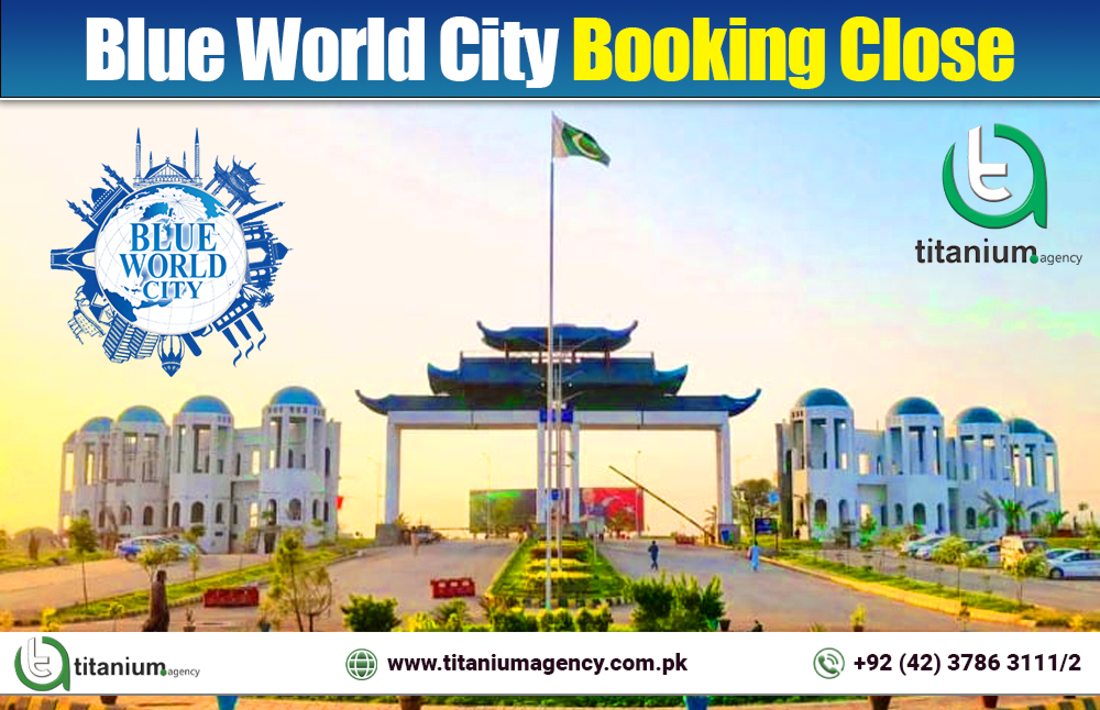Blue World City Booking Close 