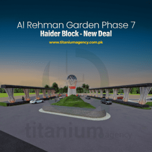 Al rehman garden phase 7 - haider block