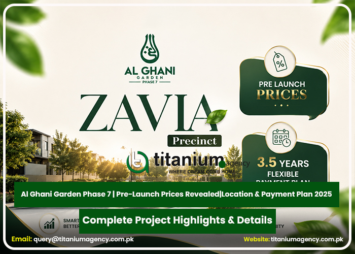 Al Ghani Garden Phase 7 | Pre-Launch Prices Revealed|Location & Payment Plan 2025 Guide