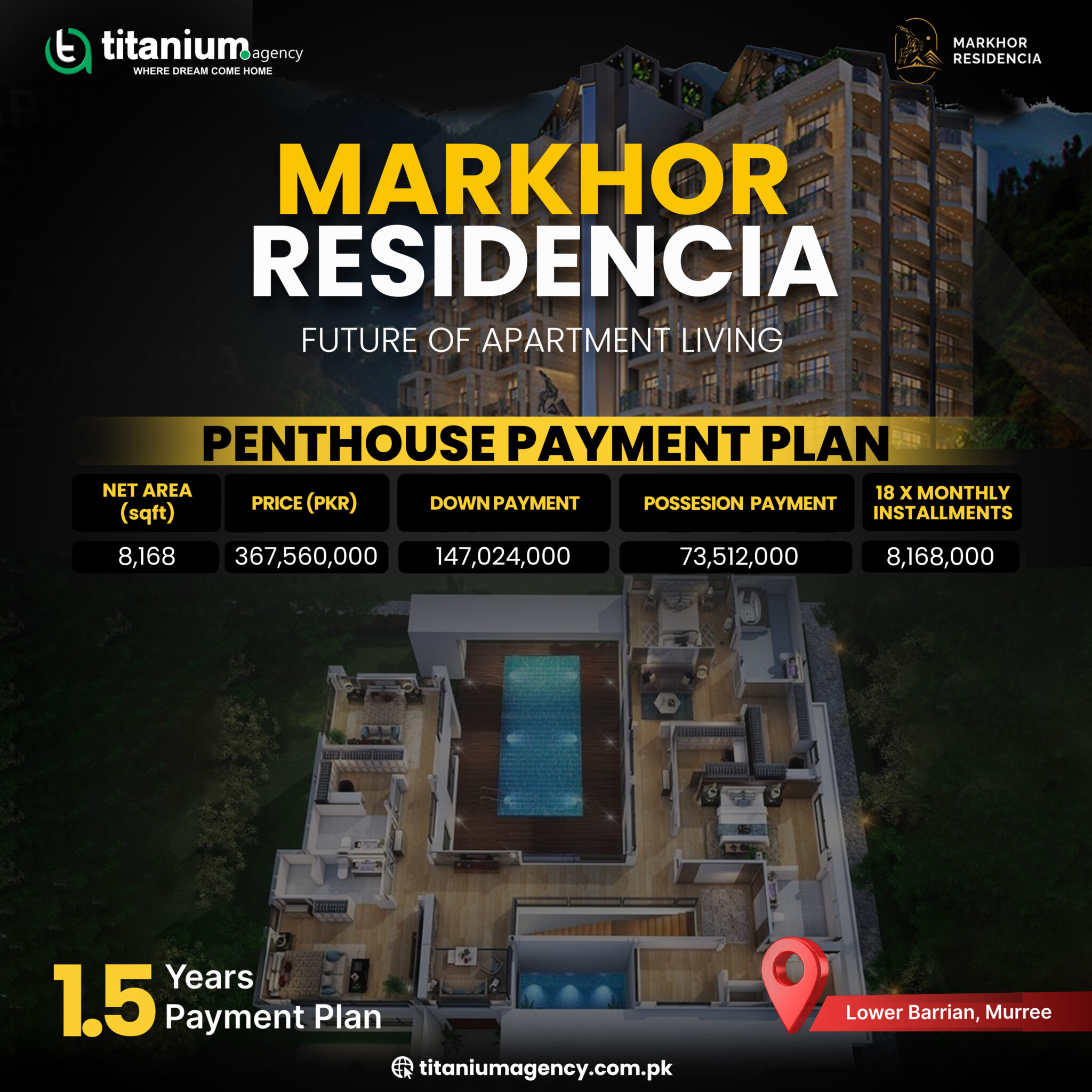 Photo inspiration: Gallery Detail: Penthouse Markhor Residencia Future Of Luxury Living In Murree