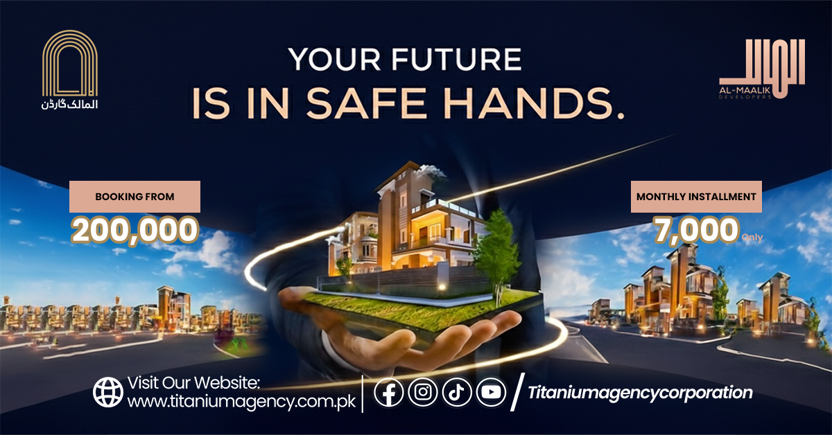 Al Maalik Garden | Location & Payment Plan 2026 | A Project By Al Maalik Developer