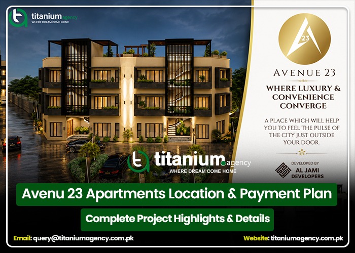 Avenue 23 | Modern Townhouse Living on Pine Avenue Road Lahore