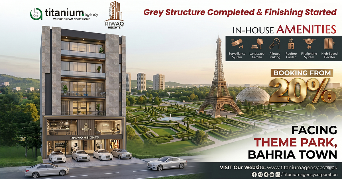 Riwaq Heights | Bahria Town Lahore | Location & Payment Plan 2026