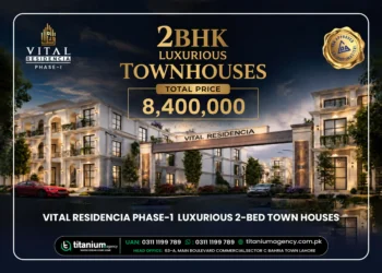 Vital Residencia Phase-1| Luxurious 2-Bed Town Houses | Location & Payment Plan
